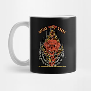 Classic Muay Thai Elephant Tattoo Mug